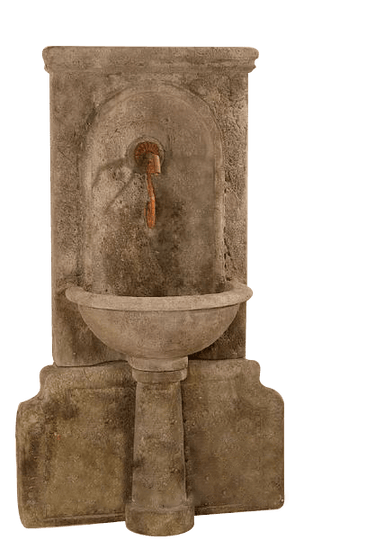 Imperia Antica Wall Outdoor Cast Stone Garden Fountain For Spout Fountain Tuscan